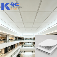 Alüminyum Alaşımlı Petek Panel Yangına Dayanıklı Su Geçirmez Eloksallı Yüzey 7mm Kalınlık 1220x2440mm Ölçülerinde Daire Tavanı Mutfak İçin