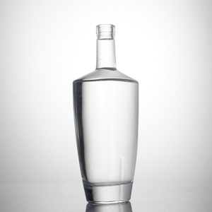 Công Suất Lớn 1750Ml 1500Ml 1.75L 1.5L Siêu Flint Tinh Thần Rượu Whisky Rum Vodka Gin Rượu Tequila Chai Thủy Tinh với Cap - Product Image 4