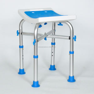 Kursi mandi kamar mandi, aluminium medis dapat dilipat sepenuhnya dapat disesuaikan untuk penyandang cacat - Product Image 3