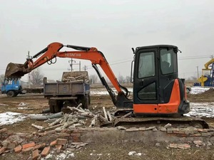 รถขุด HITACHI 55 ขนาด 5.5 ตัน สภาพ 95% ของแท้ พร้อม EPA CE HITACHI 75 รถขุดขนาดเล็กมือสอง hitachi 55 - Product Image 2