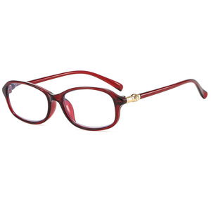Gafas de Lectura Psn +1.00 con Filtro de Luz Azul para Mujer, Montura Ovalada Completa, Lentes de PC 2108 - Product Image 4