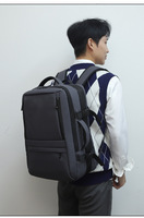 Sac d'université pour garçons, grande capacité, sac à dos pour ordinateur portable avec port USB, protection ergonomique avec coussin rembourré