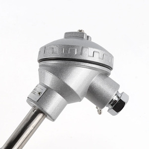 เซ็นเซอร์วัดอุณหภูมิสูงแบบ OEM/ODM เทอร์โมคัปเปิล สแตนเลส 316L ป้องกันน้ำและฝุ่นระดับ IP66  PT100 ทรานสมิตเตอร์  จ่ายสัญญาณ 4-20mA ช่วงการวัด 0-100 องศาเซลเซียส 2 ช่อง - Product Image 1