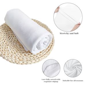 <span class=keywords><strong>Fondo</strong></span> de fotografía para recién nacido, personalizado, 100% algodón, manta de evento mensual - Product Image 5