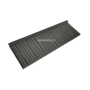 Tuiles de <span class=keywords><strong>toiture</strong></span> en acier coloré revêtu de pierres de Lagos, tuiles courbées, produits de <span class=keywords><strong>toiture</strong></span>, épaisseur 0,4 calibre - Product Image 6