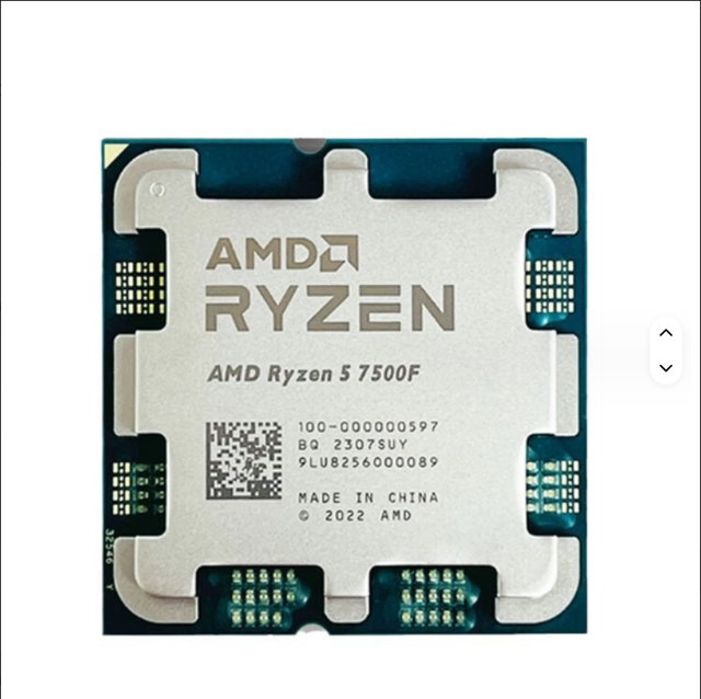 The Newly Used AMD R5 7500F 7600 7600X 3.7GHz 6-core 12-thread Central Processing Unit