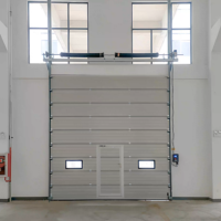 Ouvre-porte de garage Liftmaster en alliage d'aluminium finition moderne avec passage piétonnier