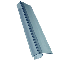 Porte-étiquettes adhésifs en PVC en forme de L, hauteur personnalisable, pour rayonnages de supermarché, longueur flexible sur mesure