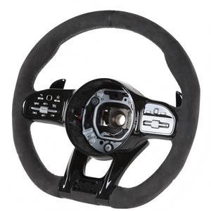 Volante AMG de Alcántara de Fábrica, Actualización de Antiguo a Nuevo para <span class=keywords><strong>Mercedes</strong></span> Clase A, E, C, S, GLC260, GLE, CLS, Gran Descuento en Stock - Product Image 5