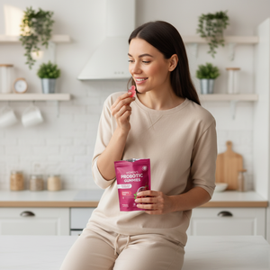 Permen Probiotik Wanita Dewasa dengan Cranberry 5 Miliar CFU-OEM ODM Kesehatan Pencernaan & Tulang Bebas <span class=keywords><strong>Gluten</strong></span> Suplemen Ketogenik - Product Image 2