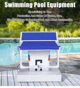 Équipement de <span class=keywords><strong>piscine</strong></span> durable Fenlin en fibre de verre, ABS, métal, PP, acier, accessoires étanches, ensemble complet - Product Image 6