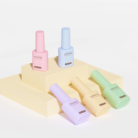 Vente en gros de flacons en verre vides pour vernis à ongles 7ml 10ml, fournisseur d'emballages de luxe personnalisés pour vernis gel UV