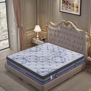 <span class=keywords><strong>Matelas</strong></span> hybride Royal Comfort King Size à ressorts ensachés orthopédiques en latex avec fonction de mémoire Colchones fabriqués - Product Image 1