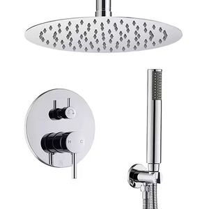 Système <span class=keywords><strong>de</strong></span> <span class=keywords><strong>douche</strong></span> chromé 8 pouces <span class=keywords><strong>plafond</strong></span> mural rond haute pression pluie pommeau <span class=keywords><strong>de</strong></span> <span class=keywords><strong>douche</strong></span> luminaire <span class=keywords><strong>de</strong></span> <span class=keywords><strong>douche</strong></span> - Product Image 6