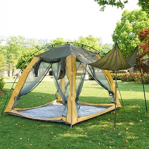 Tente de <span class=keywords><strong>camping</strong></span> 4 personnes avec protection solaire UV <span class=keywords><strong>Meilleur</strong></span> couche de randonnée 4 saisons Imperméable - Product Image 5