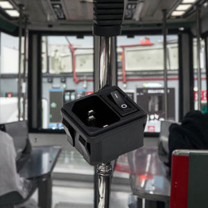 Deux-en-un 10A 250V C14 Module d'entrée prise 3 broches interrupteur à bascule DPST Module d'entrée d'alimentation électrique prises ue prises - Product Image 6