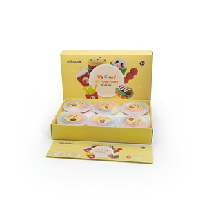MIKATALE <b>Eid</b> Al-Fitr <b>Gift</b> Fast Food Party Theme Non-stick High-quality Lightweight Air Dry Educational Foaming Clay - Product Image 1