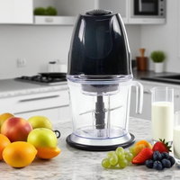 Petit hachoir électrique puissant, robot culinaire pour usage domestique, hachoir à légumes, noix, pour hacher/découper, mélanger, faire de la purée