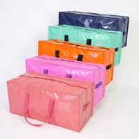 Sacs de déménagement robustes avec fermeture éclair solide, poignées enveloppantes, résistants à l'eau, sacs de rangement durables, alternative aux boîtes de déménagement