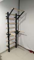 Barra de dominadas de madera para montaje en pared, escalera sueca, para estiramiento corporal, precio de fábrica, superventas
