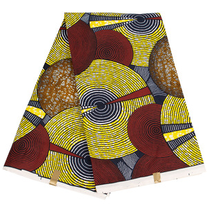 <span class=keywords><strong>Tela</strong></span> Brocada Africana en Stock, Poliéster de Doble Cara 100D, Resistente a la Abrasión, con Estampado Geométrico para Prendas, Faldas y <span class=keywords><strong>Vestidos</strong></span> - Product Image 4