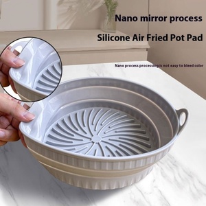 Plateau de cuisson en silicone multifonctionnel résistant aux hautes températures pour barbecue et friteuse à air, coussin jetable pour plats et casseroles - Product Image 4