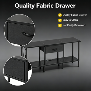 Meuble <span class=keywords><strong>TV</strong></span> en bois massif, meuble moderne pour salon, hôtel, villa, avec table basse, OEM - Product Image 5