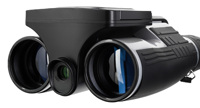 Binoculares Digitales DT40 12x32mm con Cámara y Pantalla IPS de 2.4 Pulgadas, Cámara Portátil para Viajes al Aire Libre y Observación de la Naturaleza