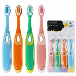 Sikat Gigi Bulu Lembut Anak 3-12 Tahun Gagang Plastik Kepadatan Tinggi Penggunaan Rumah Perawatan Bayi Kesehatan Gigi - Product Image 4