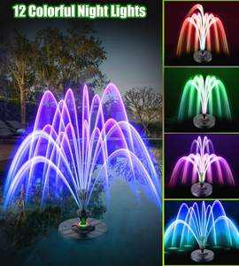 <span class=keywords><strong>Fontaine</strong></span> d'eau de jardin avec 2 modes d'arrosage et spectacle de lumière, <span class=keywords><strong>fontaine</strong></span> de cascade pour bassin, <span class=keywords><strong>piscine</strong></span> <span class=keywords><strong>hors</strong></span> <span class=keywords><strong>sol</strong></span>, lac - Product Image 3