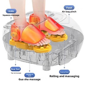 Массажер для ног с электрорегулировкой, электроподогревом и функцией разминания, прямые продажи от производителя - Product Image 5