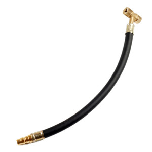 Tuyau de gonflage de pneus de voiture, 30cm, en cuivre métallique, gonflage rapide pour moto, vélo, camion - Product Image 1