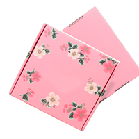 Caja de Cartón Plegable Ecológica para Envíos, Moderna y de Lujo, con Logotipo Personalizado Impreso en UV, Caja de Regalo Cuadrada para Recuerdos de Boda