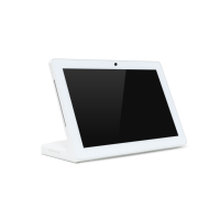 Tablette de bureau Android en forme de L OEM de 10.1 pouces avec RJ45 NFC pour la commande de restaurants et la publicité dans les magasins et les bars