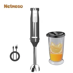 Easy Maneuverability Banana Juice Extractor 600ml Big Mouth Electric Hand Blender Mixer