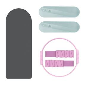 Set di Accessori per <span class=keywords><strong>Pilates</strong></span> Personalizzati di Alta Qualità e Durevoli, Tappetino Yoga in Tessuto di Poliestere, Blocco Yoga, Anello <span class=keywords><strong>Pilates</strong></span> Marca VIGFIT - Product Image 5