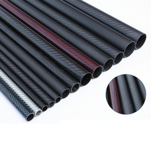 고탄성 탄소 섬유 튜브 -16mm 직경 1mm 두께 ±0.05mm 공차, 해양 선박 마스트 및 요트 항해 장비용 - Product Image 3