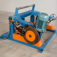 Machine automatique de cerclage de câbles avec système de traversée et de comptage par mètre