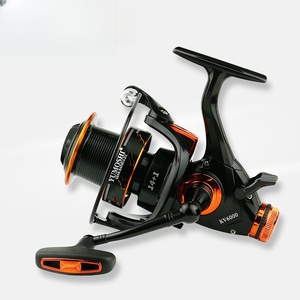 <span class=keywords><strong>Moulinet</strong></span> de coulée <span class=keywords><strong>longue</strong></span> <span class=keywords><strong>Distance</strong></span> SNEDA avec double système de freinage réservoir de bobine en métal zéro moulinets de pêche à la <span class=keywords><strong>carpe</strong></span> - Product Image 4