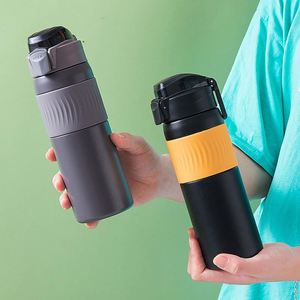 Custom Logo 20Oz Stainless Steel Water <b>Bottle</b> Outdoor Sports Dual Wall Insulated <b>Thermos</b> for Hot & Cold 600ml Capacity - Product Image 3