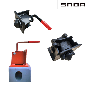 Pièces d'<span class=keywords><strong>essieu</strong></span> en acier d'occasion de haute qualité de marque Shengda, accessoires pour semi-remorques porte-conteneurs à verrouillage torsadé, peintes/revêtues par poudrage pour véhicules lourds et légers - Product Image 6