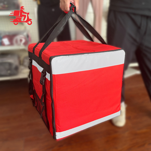 Bolsas de Reparto de Comida para Motocicleta de Nuevo Diseño, Bolsa Refrigerante Desechable de Papel de Aluminio Aislante - Product Image 1