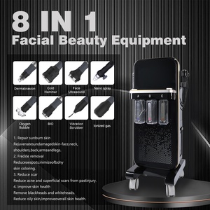 Lo Más Nuevo en Limpieza Facial Profunda con Oxígeno y Agua 8 en 1, Microdermoabrasión, Peeling Facial, Reafirmación de la Piel, para Uso en Casa y Spa - Product Image 2
