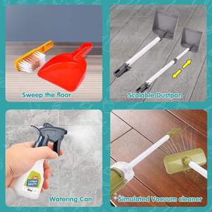 Ensemble <span class=keywords><strong>de</strong></span> jouets <span class=keywords><strong>de</strong></span> nettoyage pour enfants, 29 pièces, kit éducatif d'entretien ménager, ensemble d'outils <span class=keywords><strong>de</strong></span> nettoyage pour maison <span class=keywords><strong>de</strong></span> jeu, jouets - Product Image 6
