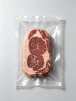 Transparante plastic vacuümverpakking voor kalkoen, eend, haarstaartvis, varkensvlees, rundvlees, opslag of verpakking voor diepvries- of gekookt vlees voor de detailhandel