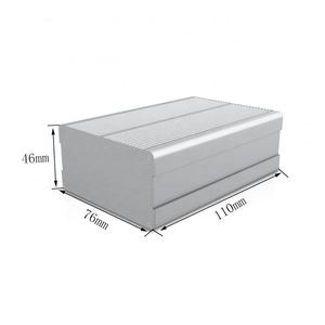 Caja de Proyectos de Aluminio, Cuerpo Dividido, Extrusión Anodizada, Montaje en Pared, IP54, Caja de Conexiones, Caja Electrónica, Caja para PCB - Product Image 6