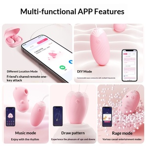 Masturbateur féminin étanche avec télécommande et contrôle par application, vibromasseur à succion, jouet sexuel discret - Product Image 4