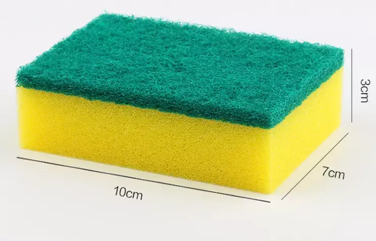 Kitchen Dish Washing Scrub Sponge Scrubber Pad Cleaning Scouring Sponge Pads Scourer Sponges