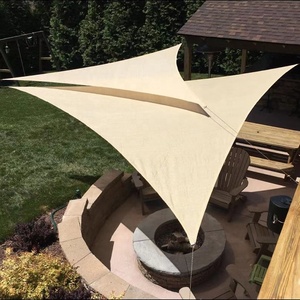 Outdoor Hotel Resort Villa Garden Heavy Duty Oxford Sun <strong>Shade</strong> Sail Wind Resistant Triangle Shading <strong>Sails</strong> - Product Image 2