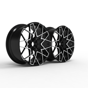 Rueda forjada, rueda de coche personalizada, gran oferta <span class=keywords><strong>2022</strong></span>, rueda de aleación de aluminio, negro brillante para llantas de coche <span class=keywords><strong>Audi</strong></span>, aleación de aluminio de aviación 6061-T6 - Product Image 1